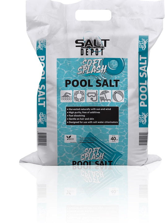 40 lb Pool Salt | High-Purity, Fast-Dissolving, NSF Certified