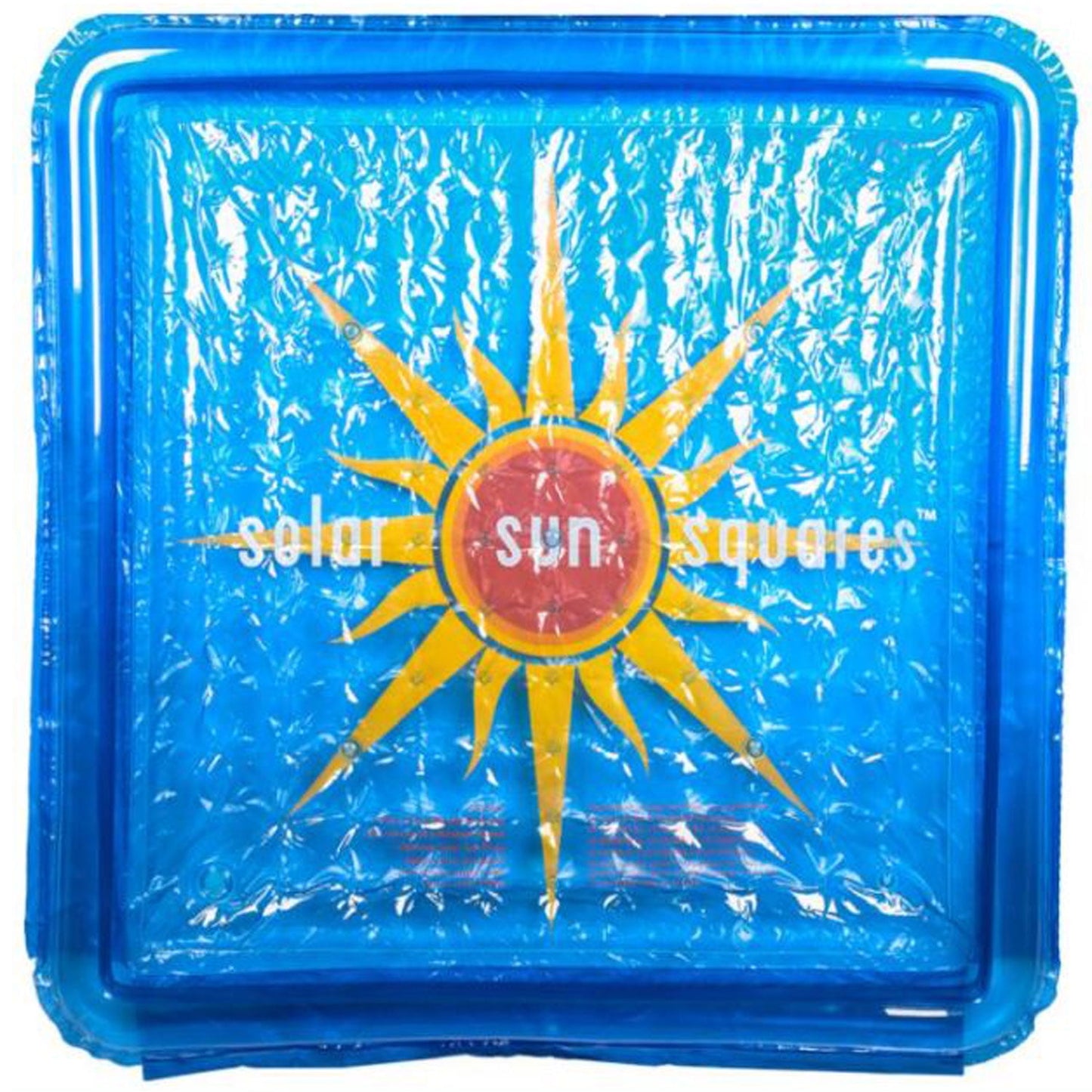 Solar Sun Rings SSSA-SB 5x5 Foot Square Pool Cover Sunburst Design