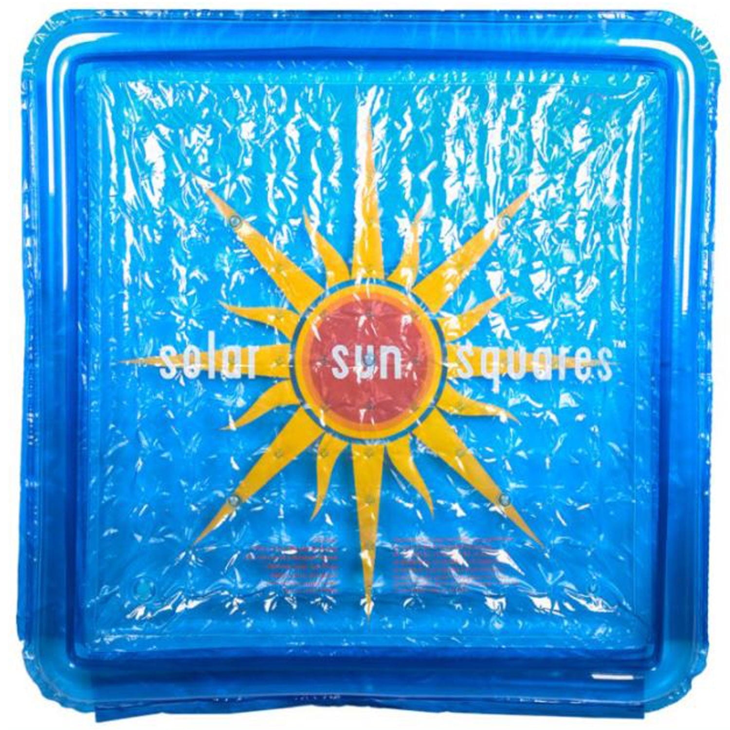 Solar Sun Rings SSSA-SB 5x5 Foot Square Pool Cover Sunburst Design