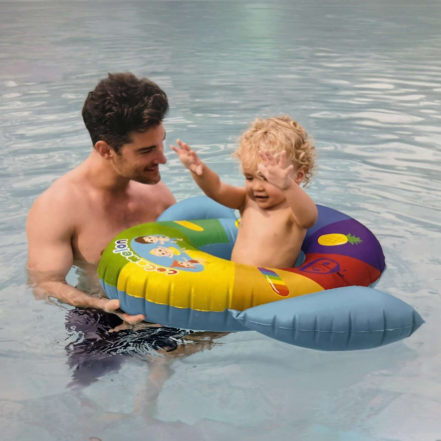 SwimWays Cocomelon Inflatable Baby Boat 6071744