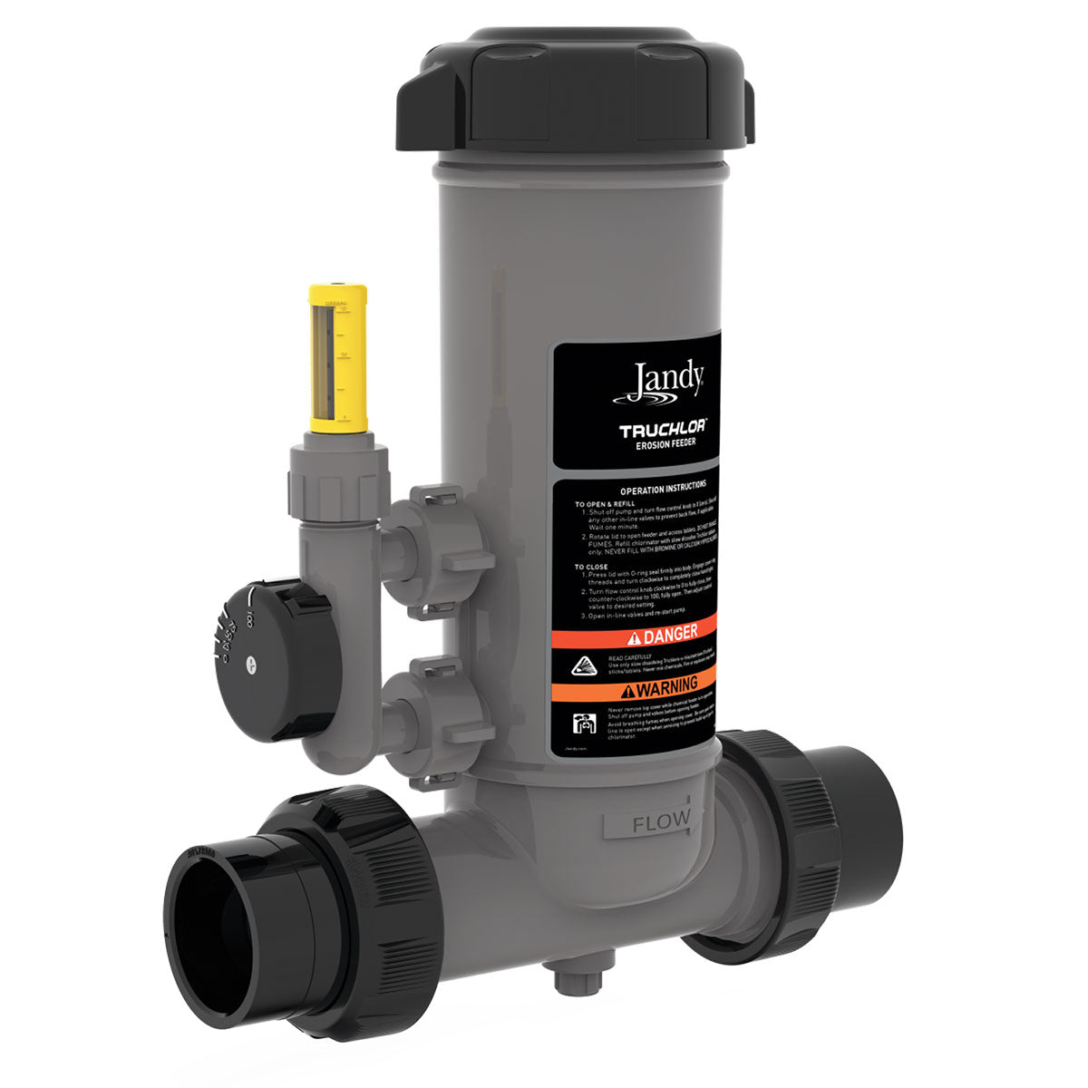 Jandy TruChlor Erosion Feeder In-Line Chlorinator TCLVSCG