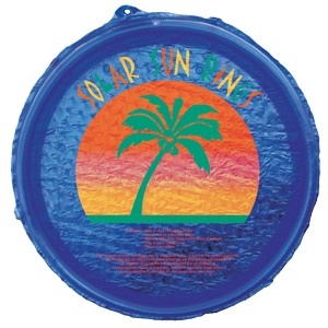 Solar Sun Rings Pool Cover Palm Design SSRA-100 5x5 Feet