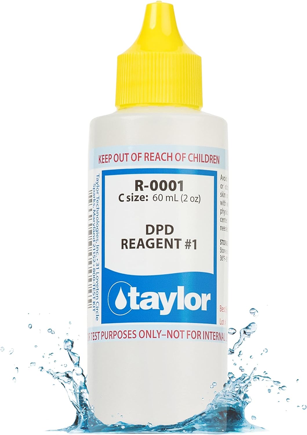 Taylor Technologies DPD Reagent 1 2 Oz Bottle R-0001-C