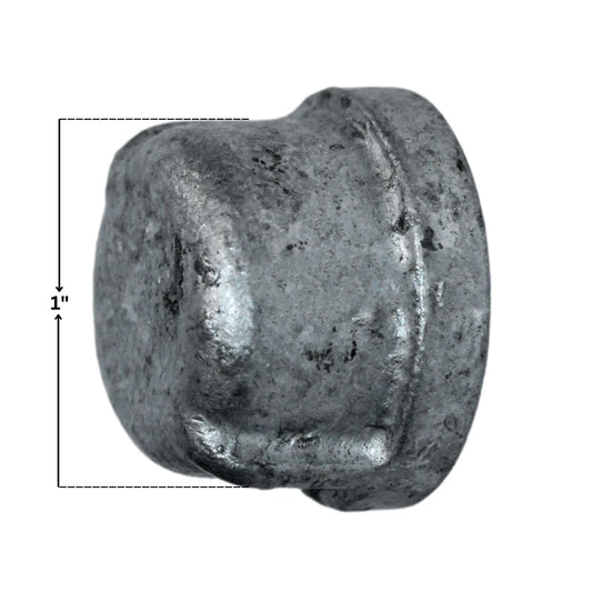 Threaded Galvanized Iron Cap | 1"