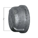 Threaded Galvanized Iron Cap | 2"