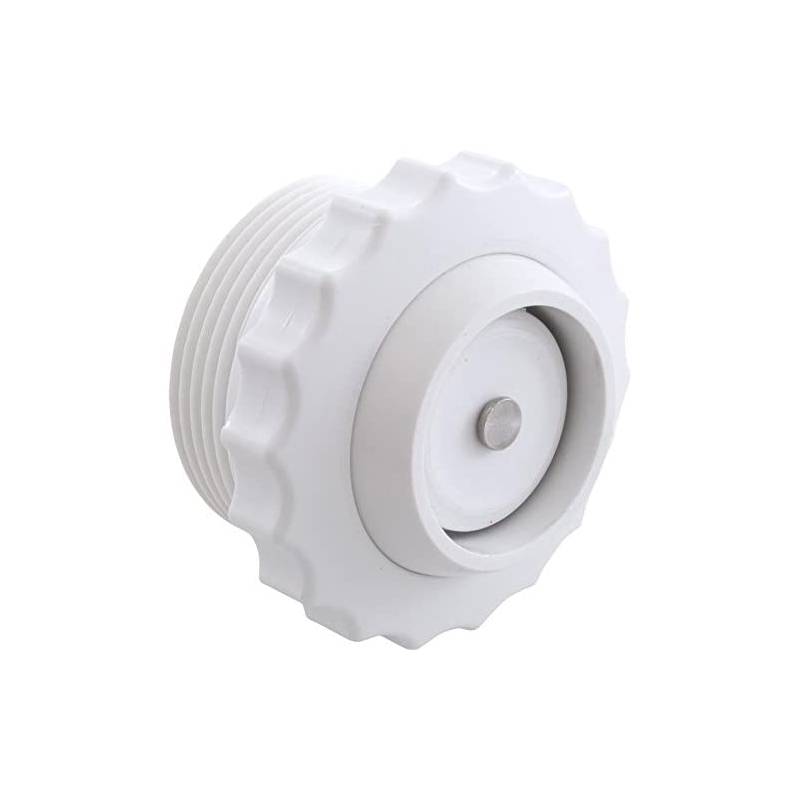 Swimables white spa check valve 1.5 inch MPT return line connection