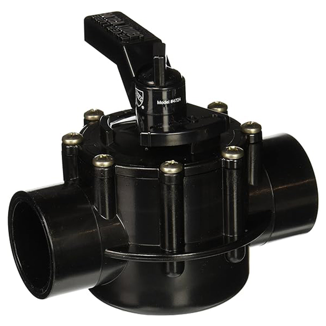 Jandy NeverLube 2-Port Diverter Valve 1.5 to 2 Inch CPVC 4724