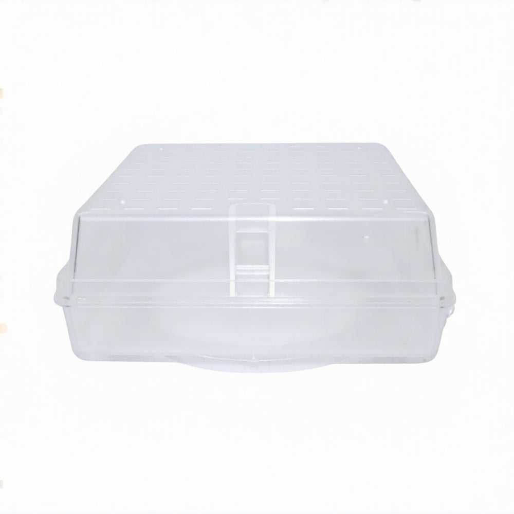 Pour-A-Lid SQPALCLEAR Clear Square Skimmer Cover Detail View