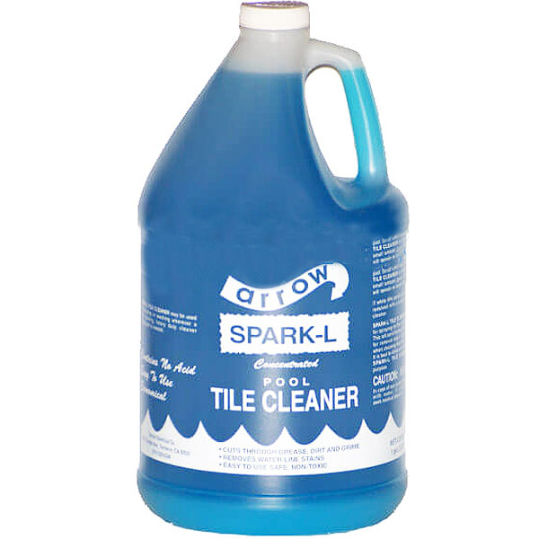 Arrow SPARK-LG Pool Tile Cleaner 1 Gallon - Product Label