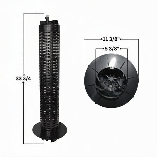 AquaStar Filter Core Assembly PF2005 for PLF27000 Filters Detail View