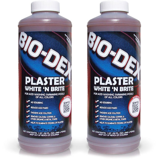 Bio-Dex Plaster White N Brite PWB32 Pool Acid Wash 2-Pack