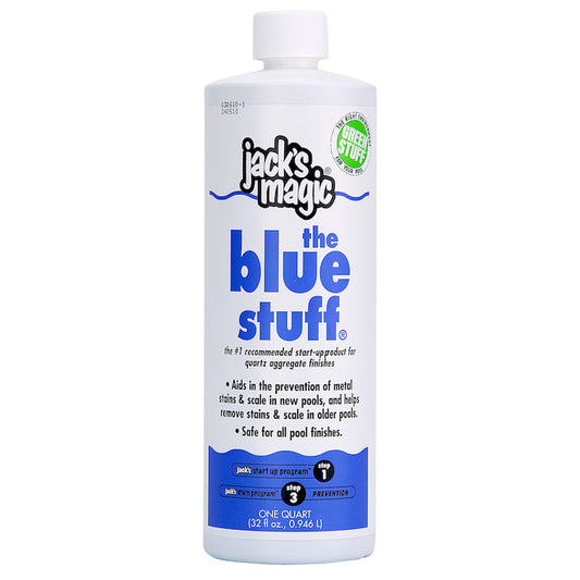 Jacks Magic The Blue Stuff Metal Stain Remover 32oz JMBLUE032