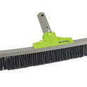 Oreq Animal Pro Vinyl Bristle Pool Brush BR4128S Close-Up