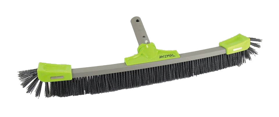 Oreq Animal Pro Vinyl Bristle Pool Brush BR4128S Close-Up