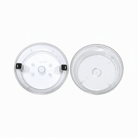 Pour-A-Lid 201PALCLEAR 10 Inch Round Clear Swimming Pool Skimmer Cover