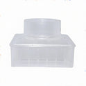 Pour-A-Lid DC601CLEAR 6 Inch Square Clear Masonry Deck Drain Cover