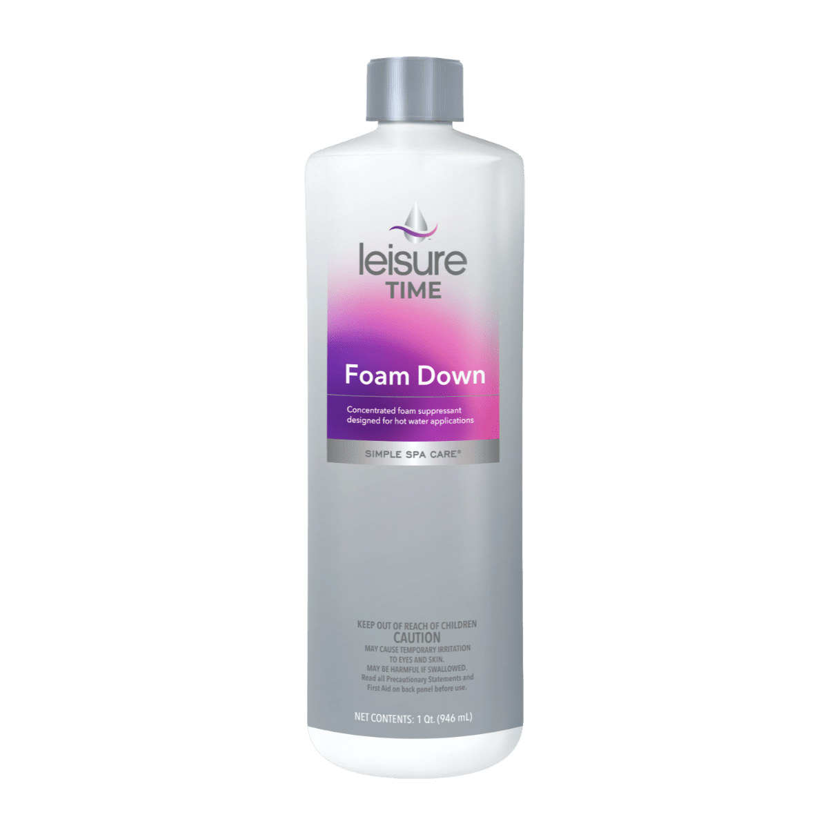 Leisure Time Foam Down | Spa Foam Remover | 32 oz. | HQ-LT