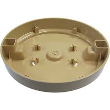 Pour-A-Lid 201PALTAN 10 Inch Round Tan Pool Skimmer Cover