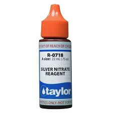 Taylor Technologies Silver Nitrate Reagent R-0718-A 0.75 oz bottle