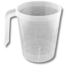 Swimables Clear 1 Pound DE Powder Scoop SW-10-411