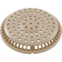 Waterway Anti-Vortex Main Drain Cover 640-2319-BEIV Tan 8 Inch Detail View