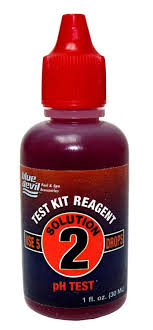 Valterra Blue Devil #2 Phenol Red Test Solution 1 Oz B7042 Label