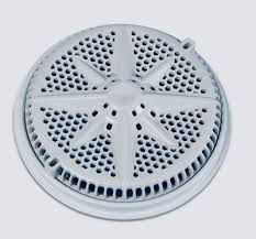 Pentair StarGuard 500108 pool main drain cover showing long ring mounting assembly