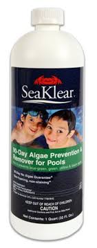 SeaKlear 90-Day Algae Prevention and Remover 1 Qt 90411SKR Front