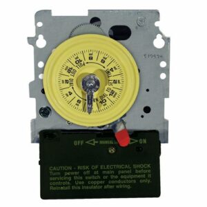 Intermatic T104M Time Switch Mechanism Close-Up