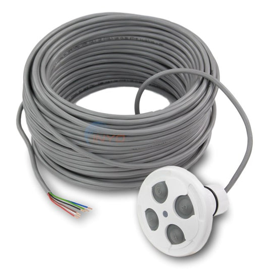 Jandy 4-Function White Spa Side Remote 100 Ft Cable 7441