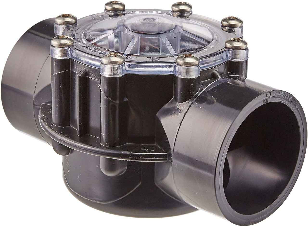 Jandy 1.5-Inch to 2-Inch Swing Straight Check Valve 7235