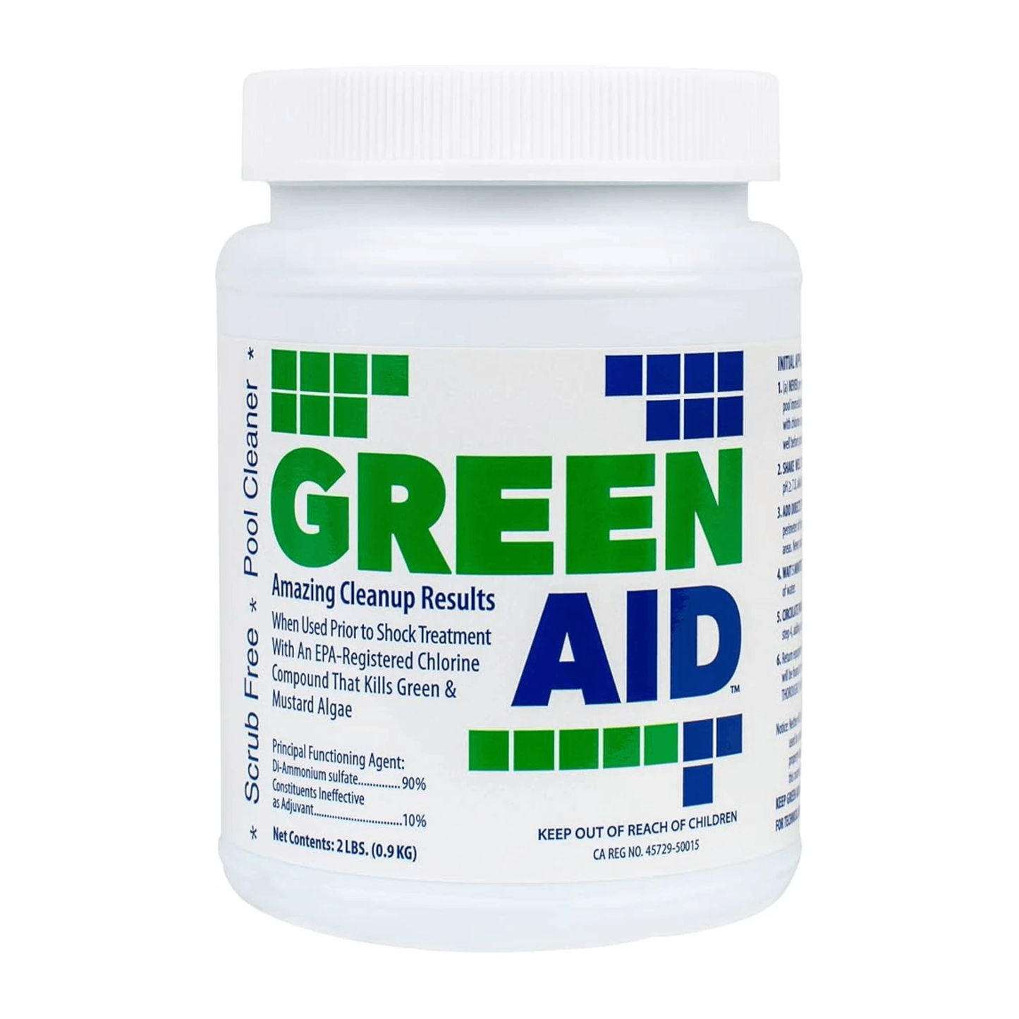 Natural Chemistry Green Aid Pool Algaecide 2 lbs 17642COR