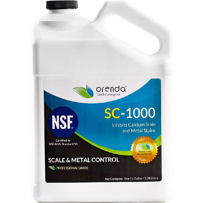 Orenda SC-1000 Pool Scale and Metal Control Solution | 1 GAL | ORE-50-104