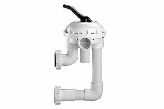 Pentair Hi-Flow 2" Multiport Valve 261050 | Side Mount Backwash Valve with Bulkhead Fittings