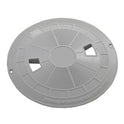 AquaStar Round Pool Skimmer Lid Light Gray RT103 Top View