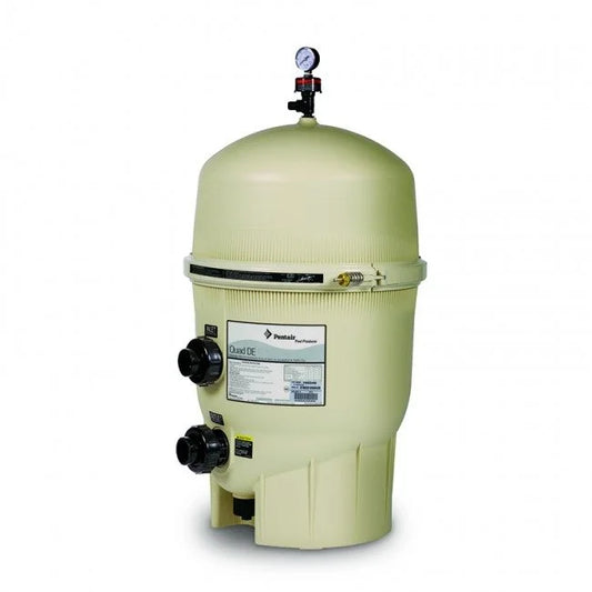 100 SqFt Quad Cartridge Style D.E. Filter