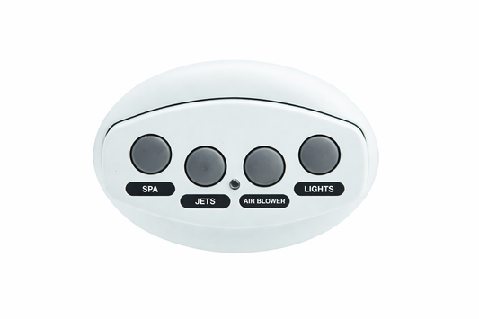 Pentair iS4 Spa Side Remote Control 521885 | 4 Function 100 ft Cord 5V Pool & Spa Controller