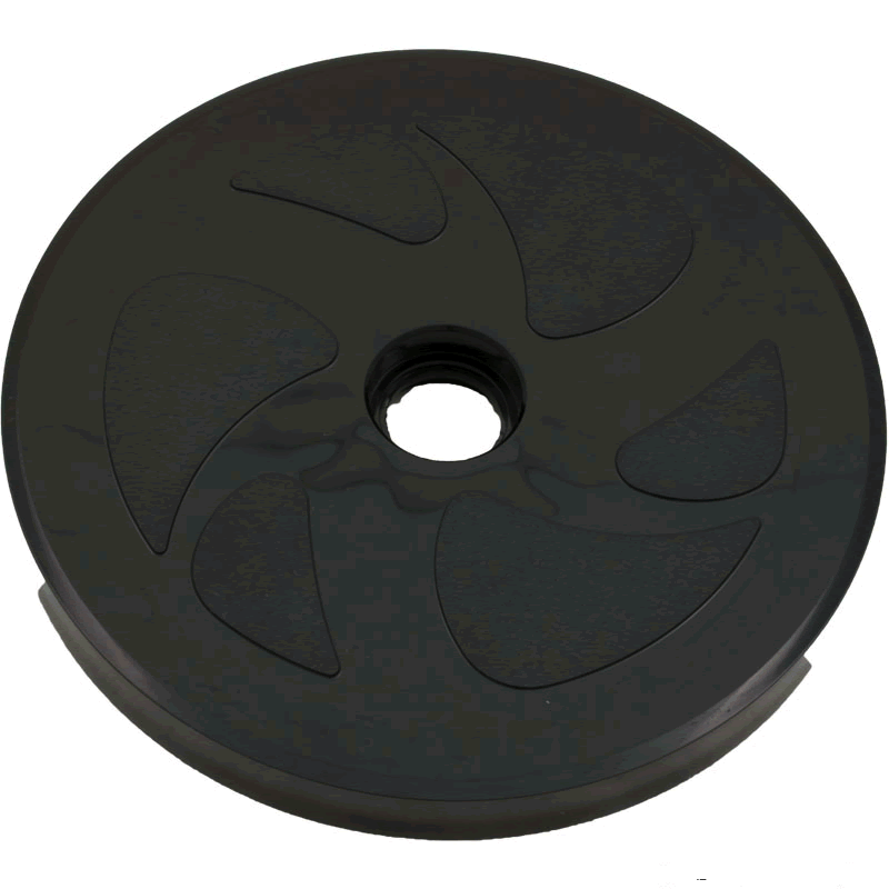 Polaris C7 large black replacement wheel for 180 and 280 pool cleaners