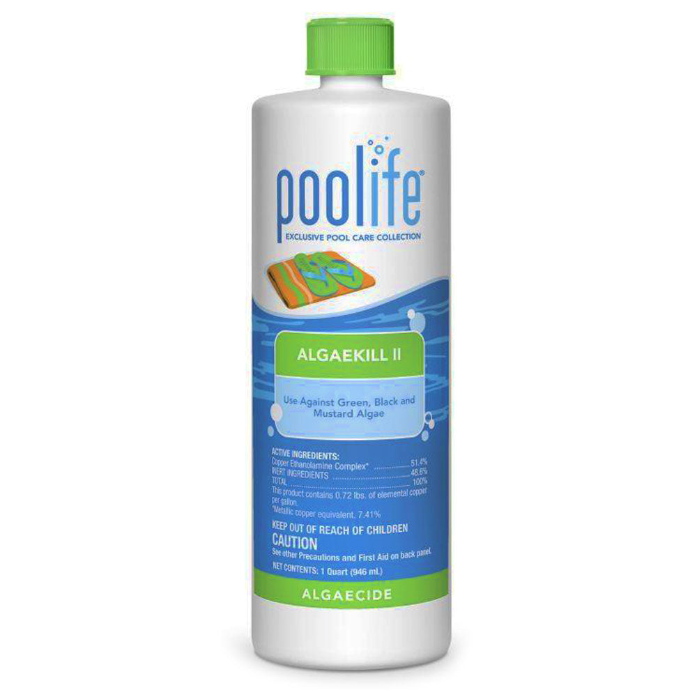 Poolife AlgaeKill II Copper Based Pool Algaecide 62070 1 Qt