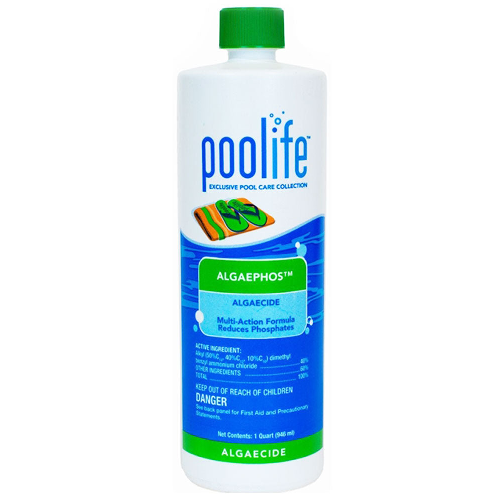Poolife AlgaePhos Algaecide Phosphate Remover 62068 1 Qt