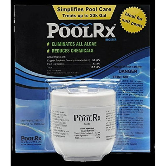 PoolRx Mineral Booster 102001 Blue 8 oz Unit for 7.5K-20K Gallon Pools