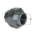 Galvanized Malleable Union | 3/4"