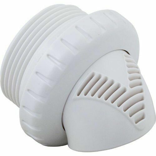 Infusion Pool Products White Venturi Return Fitting 1.5 Inch VRFTHWH Front View
