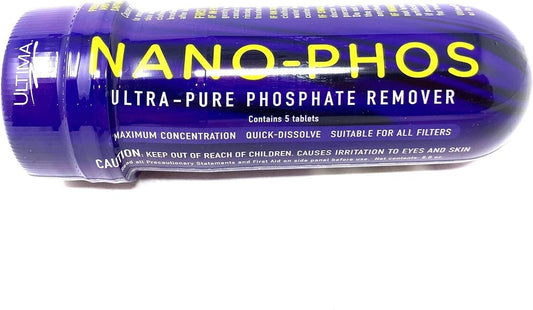 Ultima Nano-Phos Phosphate Remover 5 Tabs 27832 Package