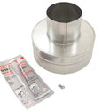 Pentair 77707-0076 Metal Flue Collar 4x6 Inch for MasterTemp Max-E-Therm Heaters