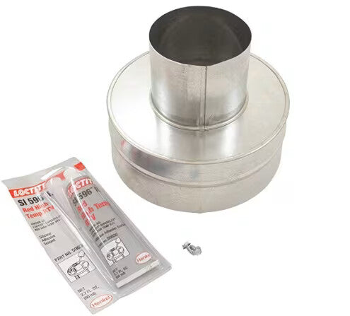 Pentair 77707-0076 Metal Flue Collar 4x6 Inch for MasterTemp Max-E-Therm Heaters
