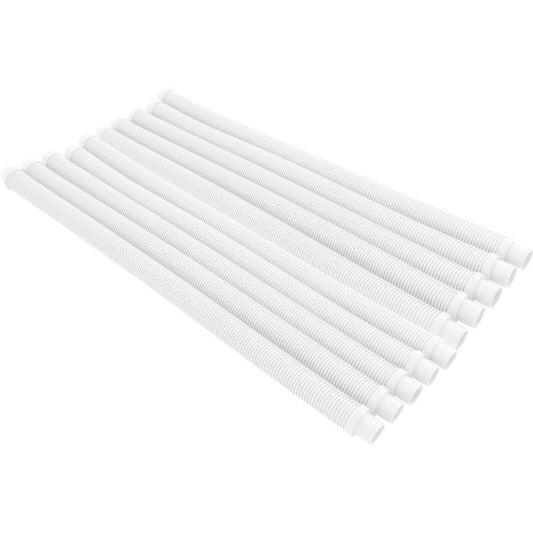 OREQ Sectional Connector Hose For Automatic Pool Cleaner Vacuum | White | 4' Ft | APC204