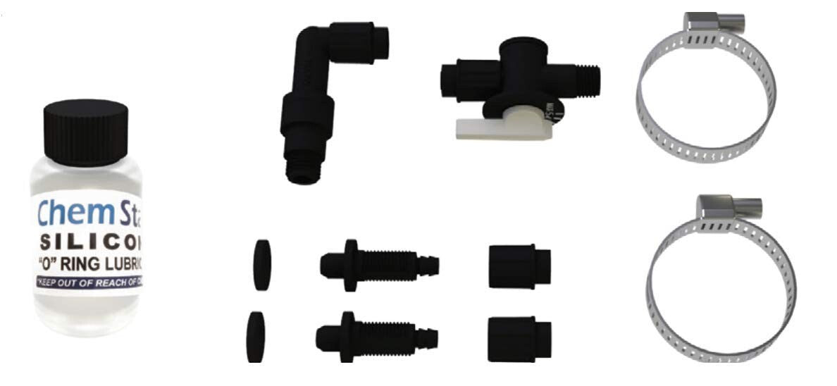 AquaStar CH1075 Parts Bag for ChemStar CH200 Chlorinator