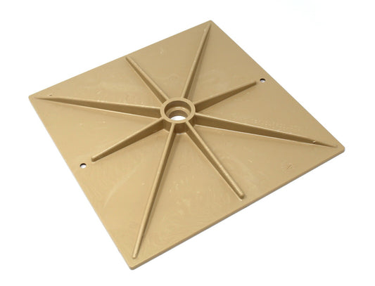 Swimables SPX1082E tan 10x10 inch square skimmer lid for Hayward pools