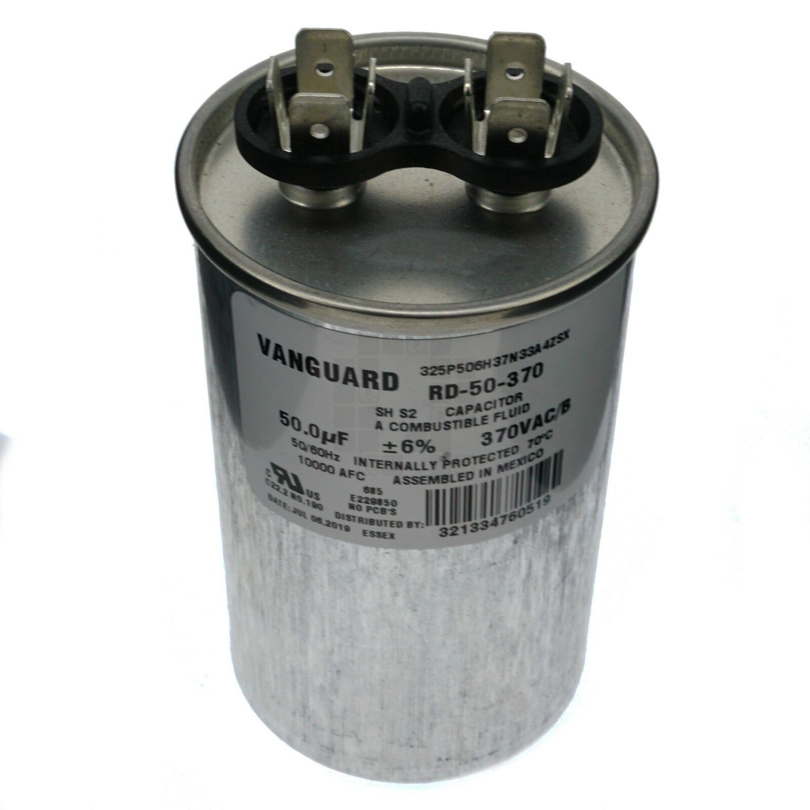 DiversiTech 25uF Motor Run Capacitor 37250R